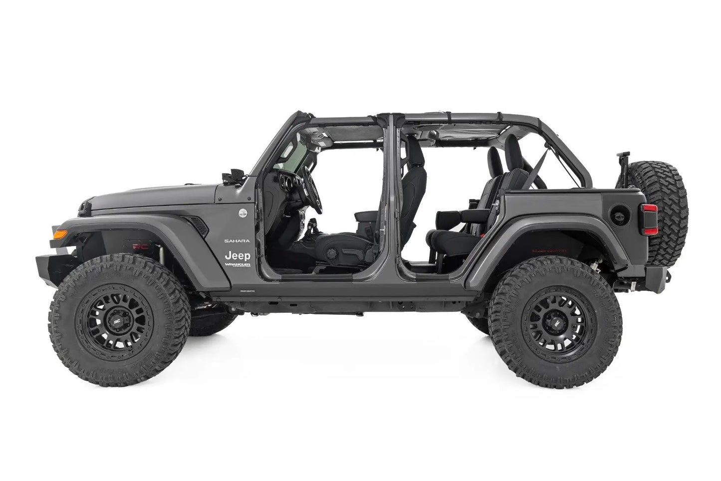 Rough Country Trail Cladding | Rear Corners | Jeep Wrangler JL/Wrangler Unlimited (18-26) by Rough Country