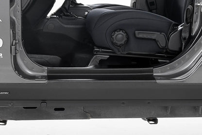 Rough Country Trail Cladding | Rocker Sill Plates | Jeep Wrangler Unlimited 4WD (2018-2026) by Rough Country