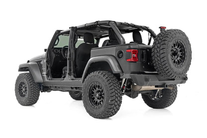 Rough Country Trail Cladding | Rear Corners | Jeep Wrangler JL/Wrangler Unlimited (18-26) by Rough Country