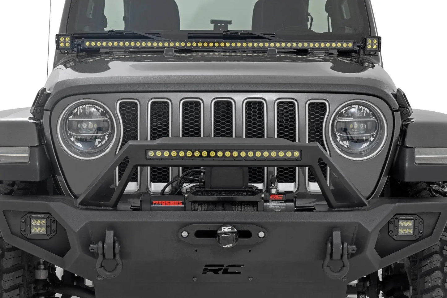 Rough Country Trail Cladding | Hood Protector | Jeep Wrangler JL/Wrangler Unlimited (18-26) by Rough Country