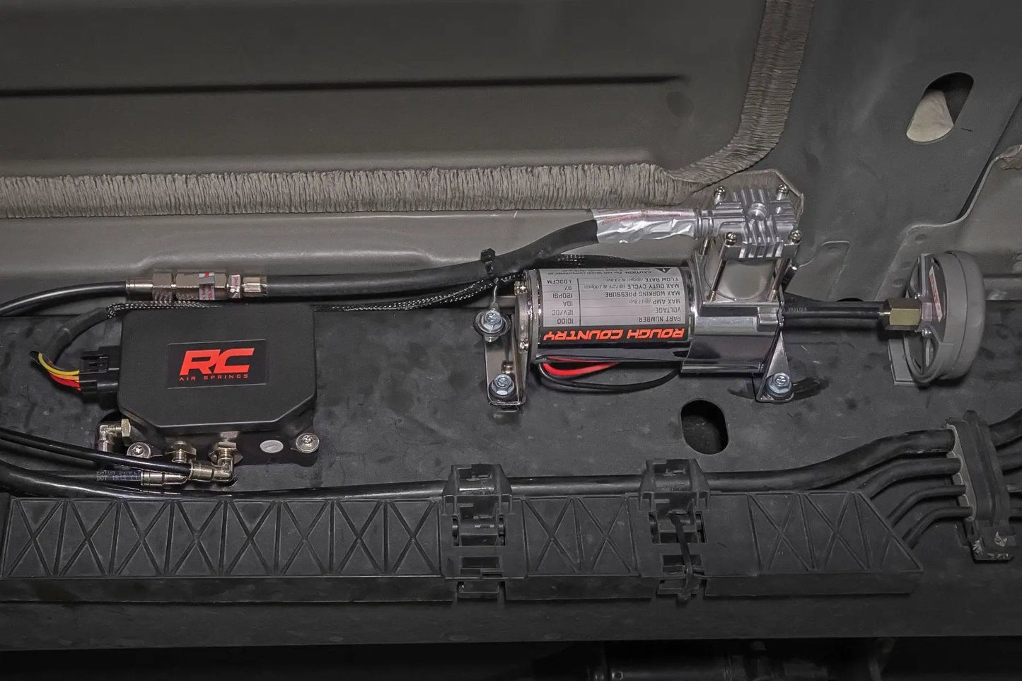 Rough Country Wireless Air Bag Controller Kit w/Compressor by Rough Country