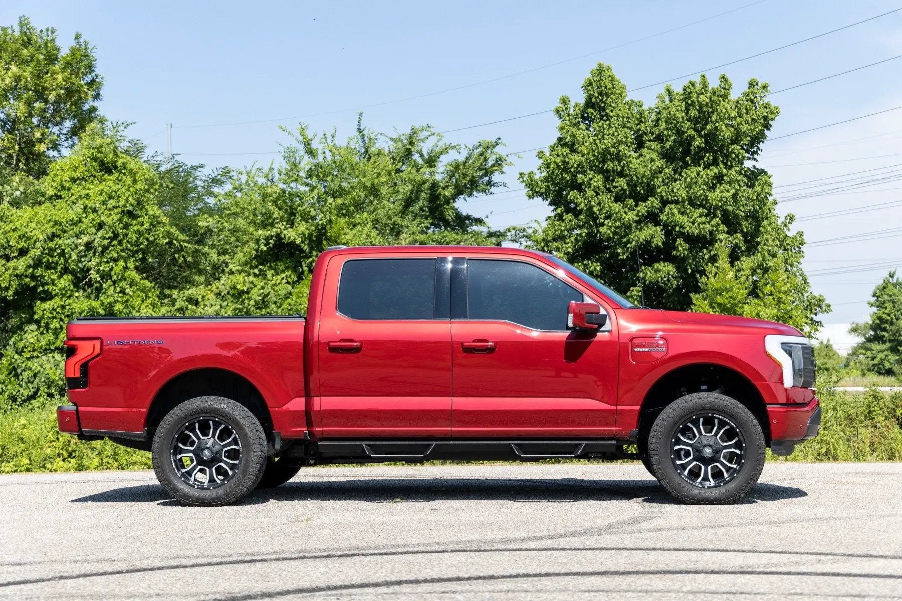 Rough Country 3 Inch Lift Kit | Forged UCA | Ford F-150 Lightning 4WD (2022-2025) by Rough Country