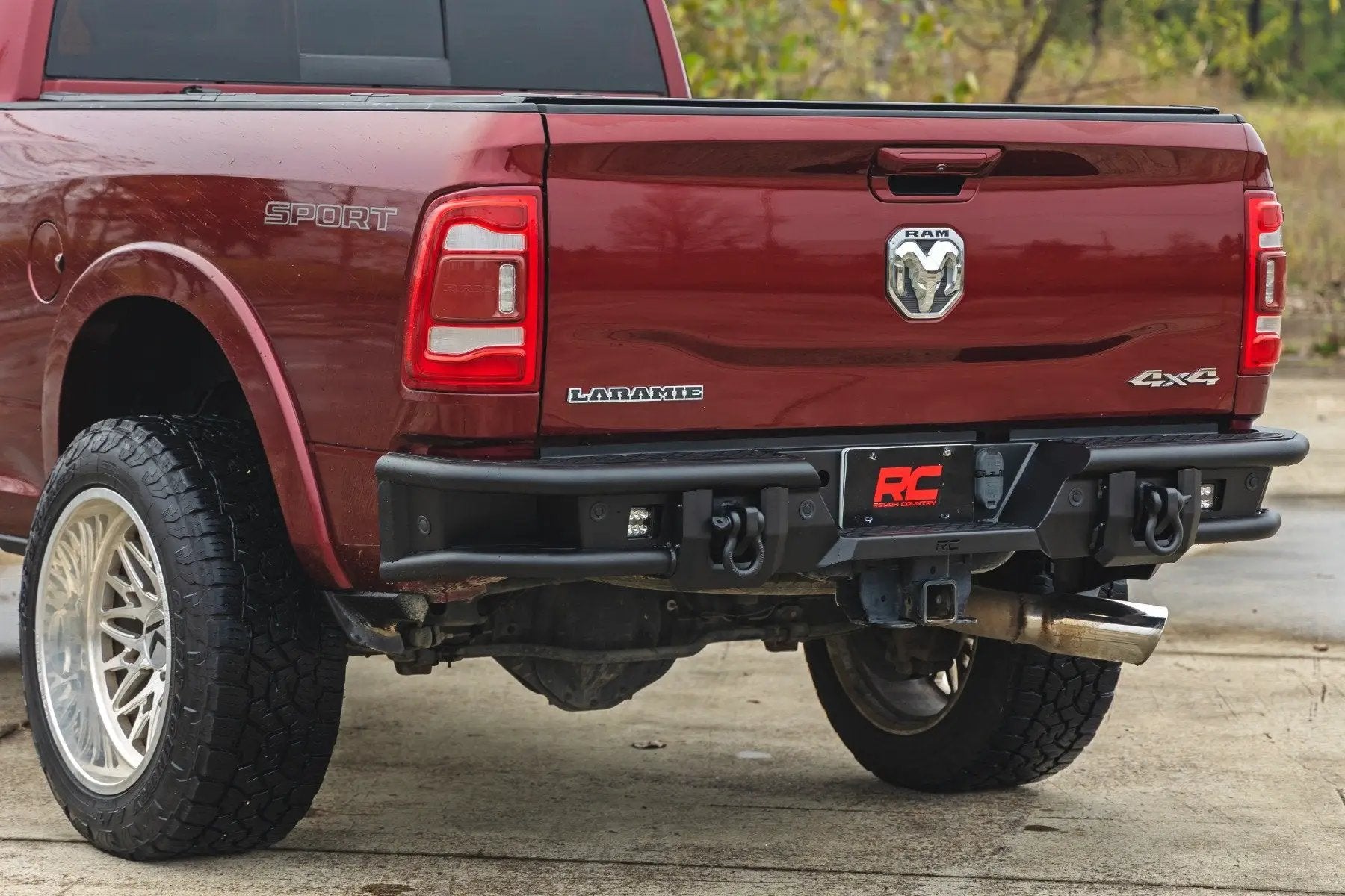Rough Country Rear Bumper | Tubular | Ram 2500 (10-26)/3500 (11-25) 2WD/4WD by Rough Country