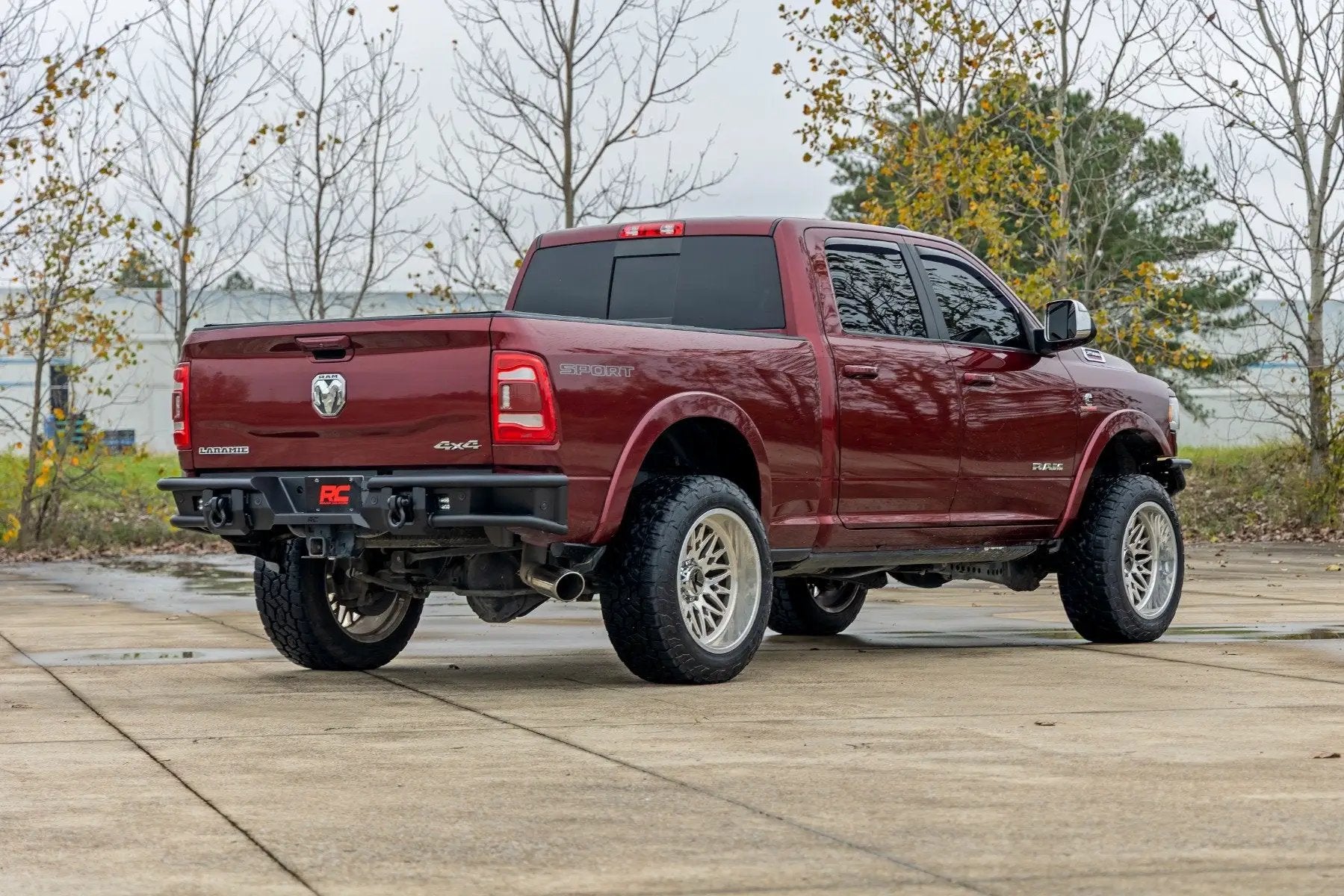Rough Country Rear Bumper | Tubular | Ram 2500 (10-26)/3500 (11-25) 2WD/4WD by Rough Country