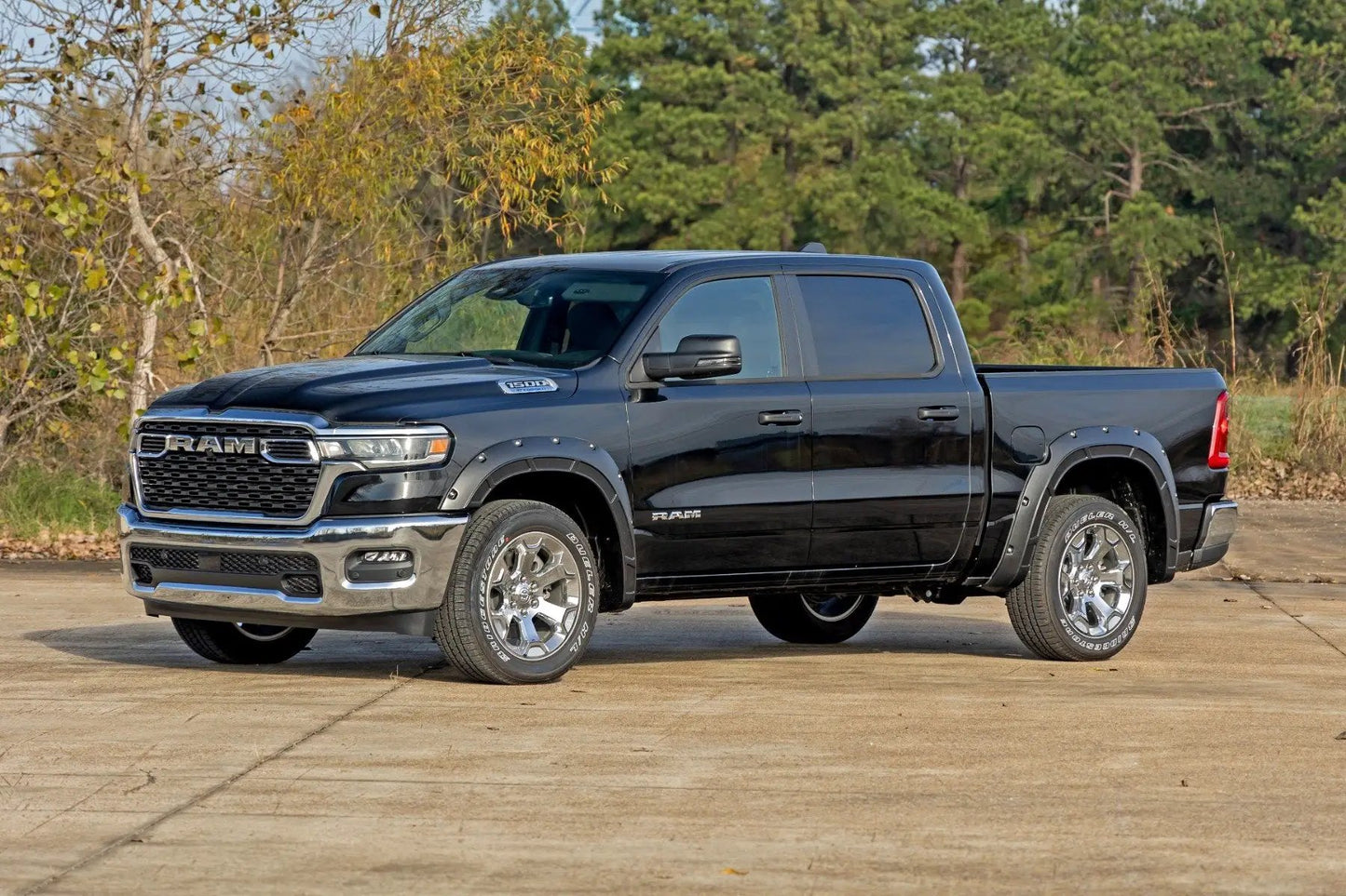 Rough Country Fender Flares | Defender | PSC Billet Silver | Ram 1500 2WD/4WD (2025) by Rough Country