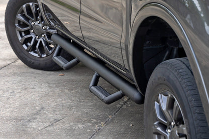 Rough Country Nerf Steps | Cab Length | Crew Cab | Ford Ranger 2WD/4WD (2019-2025)