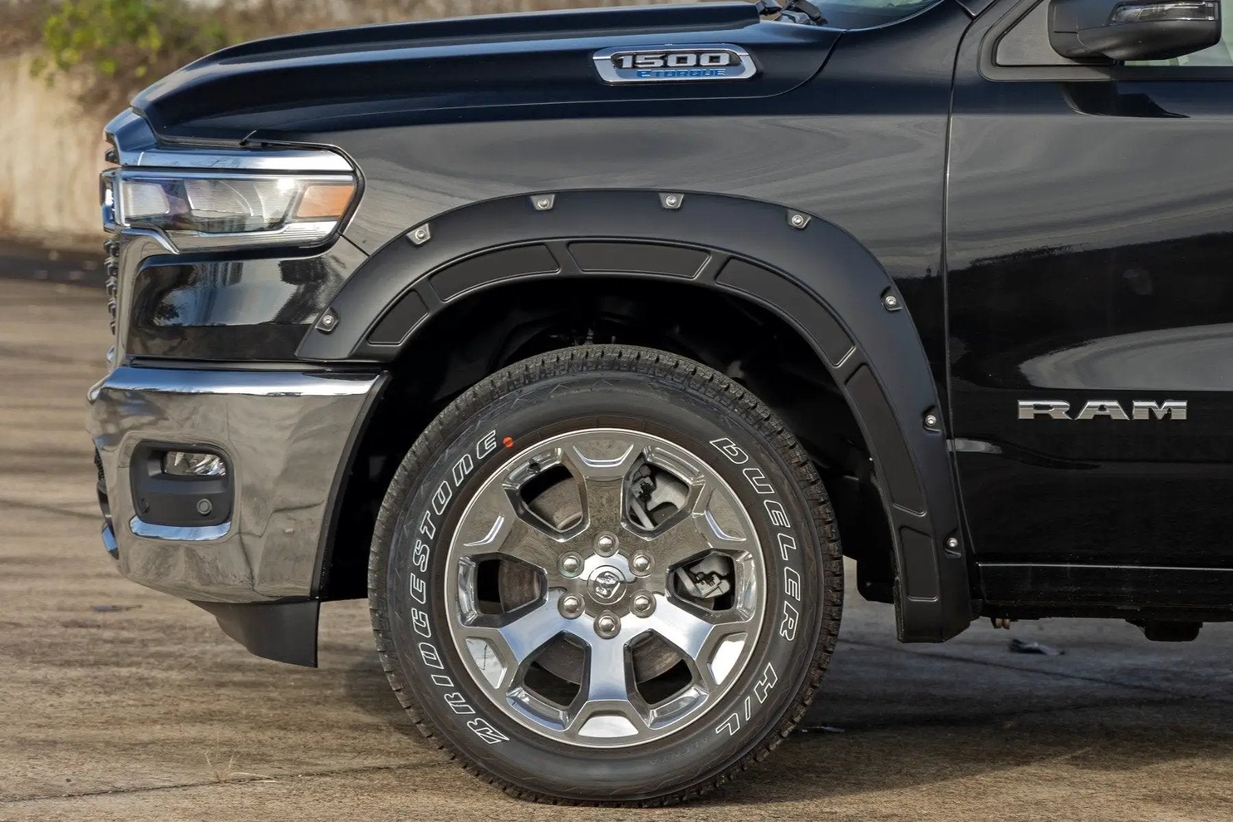 Rough Country Fender Flares | Defender | PBJ Hydro Blue | Ram 1500 2WD/4WD (2025) by Rough Country