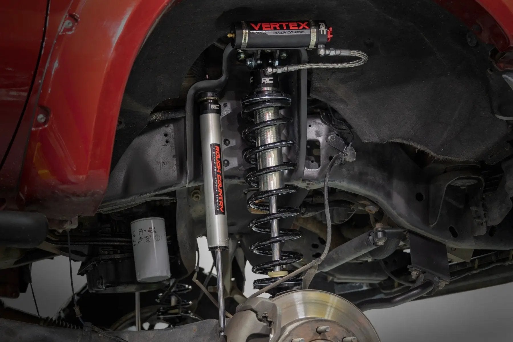 Rough Country 4.5 Inch Coilover Conversion Upgrade Kit | Vertex/V2 | Ford F-250/F-350 Super Duty (05-22) by Rough Country