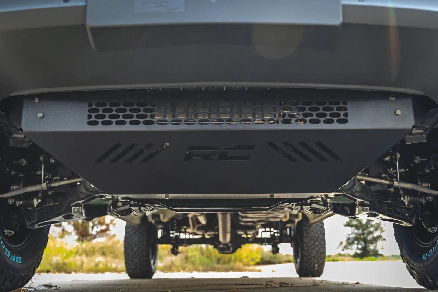 Rough Country Skid Plate | 2" Cradle Drop | Mercedes-Benz Sprinter 3500 (19-22)/Sprinter 3500XD (19-25) by Rough Country