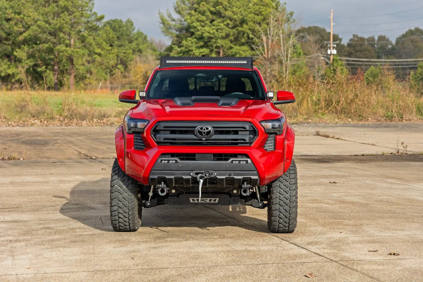 Rough Country Hood Scoop | 1J9 Celestial Silver Metallic | Toyota 4Runner (2025)/Tacoma (24-25) by Rough Country