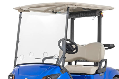 Rough Country Vented Full Windshield | Scratch Resistant | Yamaha Drive2 by Rough Country