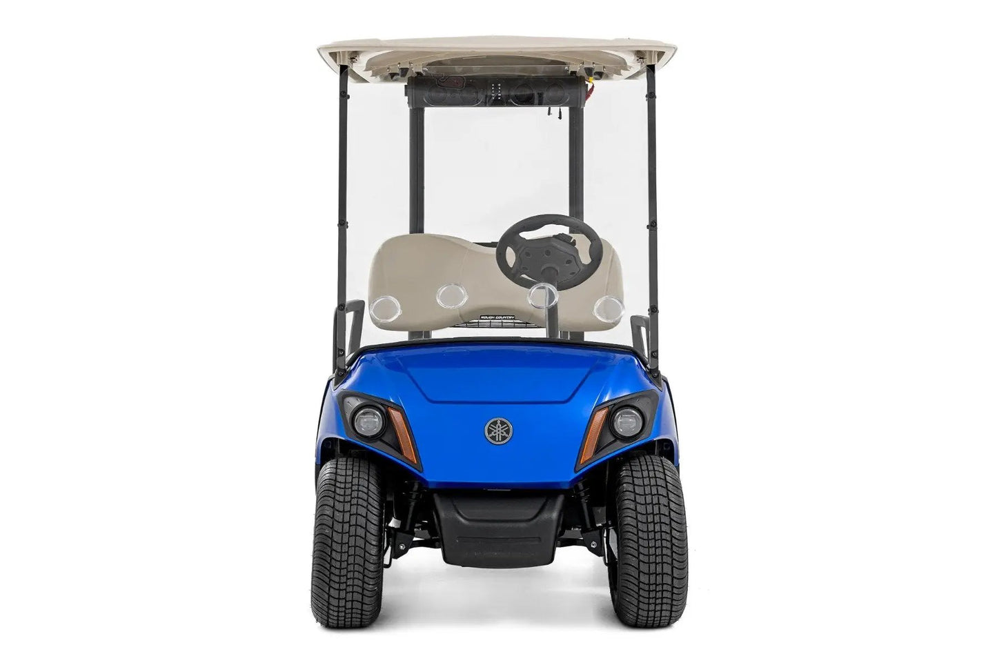 Rough Country Vented Full Windshield | Scratch Resistant | Yamaha Drive2 by Rough Country