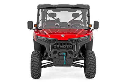 Rough Country Vented Full Windshield | Scratch Resistant | CFMOTO UFORCE U10 Pro by Rough Country