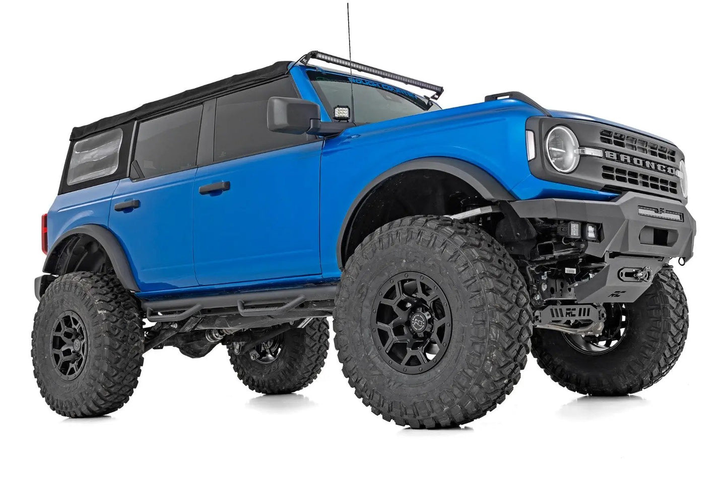 Rough Country 7 Inch Lift Kit | 4-Door Base | Ford Bronco 4WD (2021-2025) by Rough Country