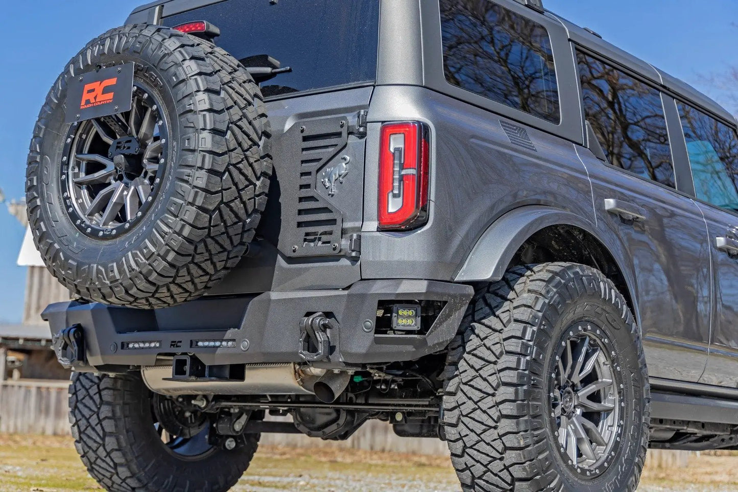 Rough Country License Plate Relocation Bracket | Ford Bronco 4WD (2021-2025) by Rough Country