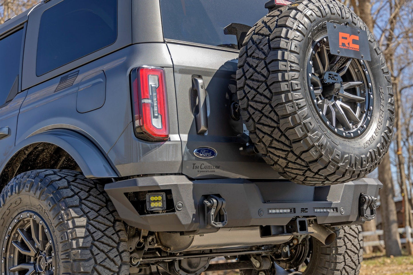 Defensa Trasera | LED Serie Negra | Tipo Spot | Ford Bronco 4WD (2021-2025)