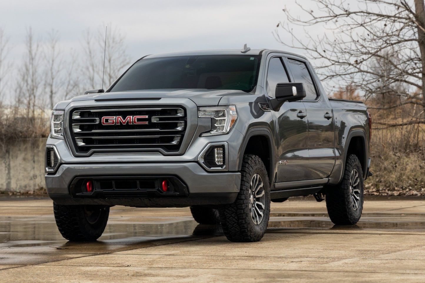 Kit de nivelación de 1.75 pulgadas | Brazos de control superiores rojos forjados | AT4 | GMC Sierra 1500 (2019-2026)