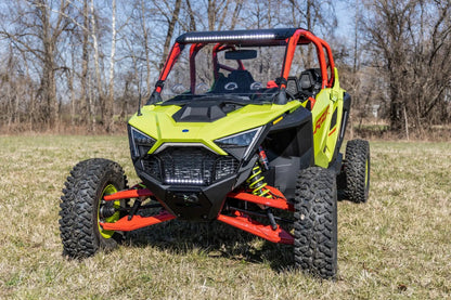 Rough Country Vented Full Windshield | Scratch Resistant | Polaris RZR Turbo R by Rough Country