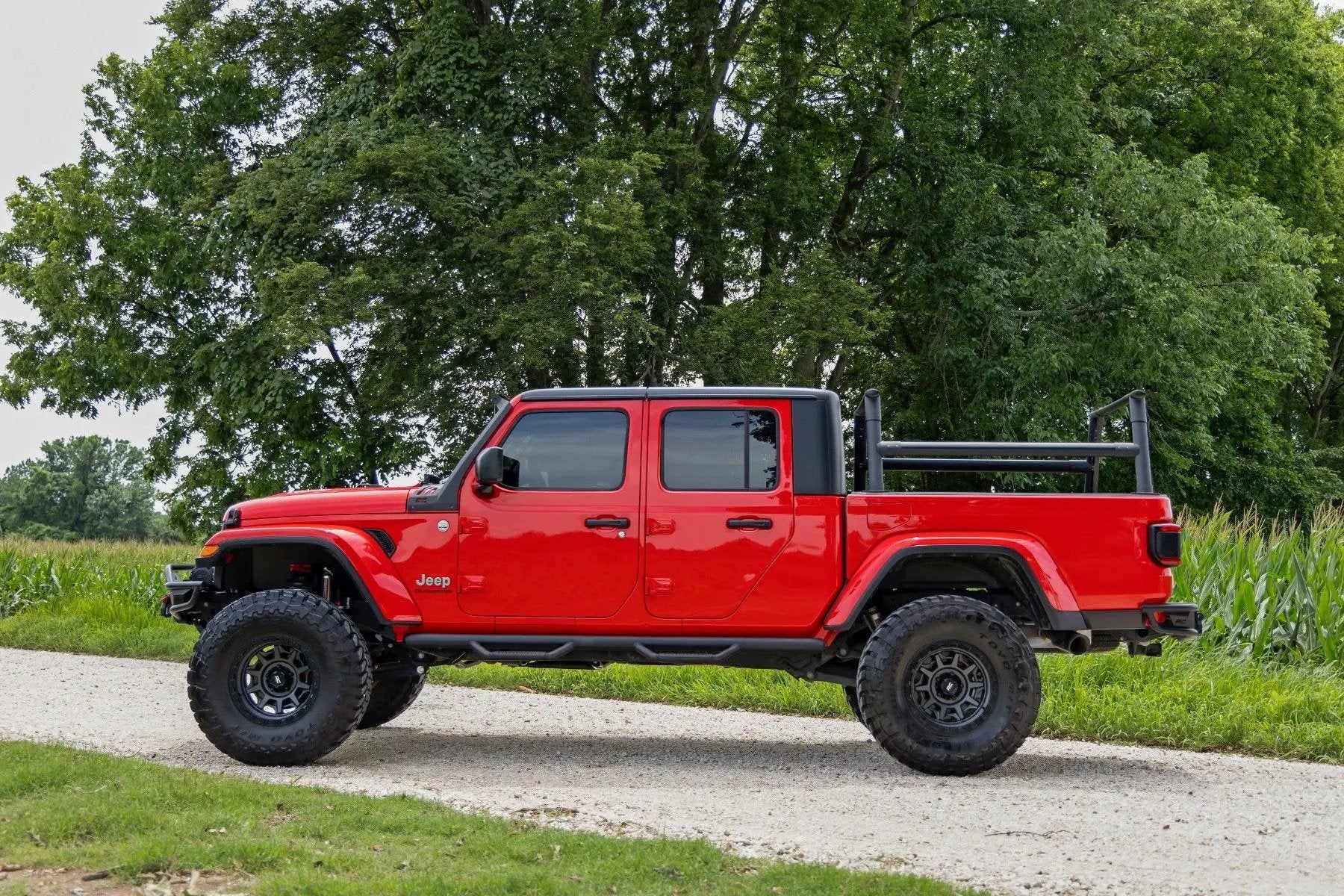 Rough Country Nerf Steps | Cab Length | Crew Cab | Jeep Gladiator JT 4WD (2020-2025) by Rough Country