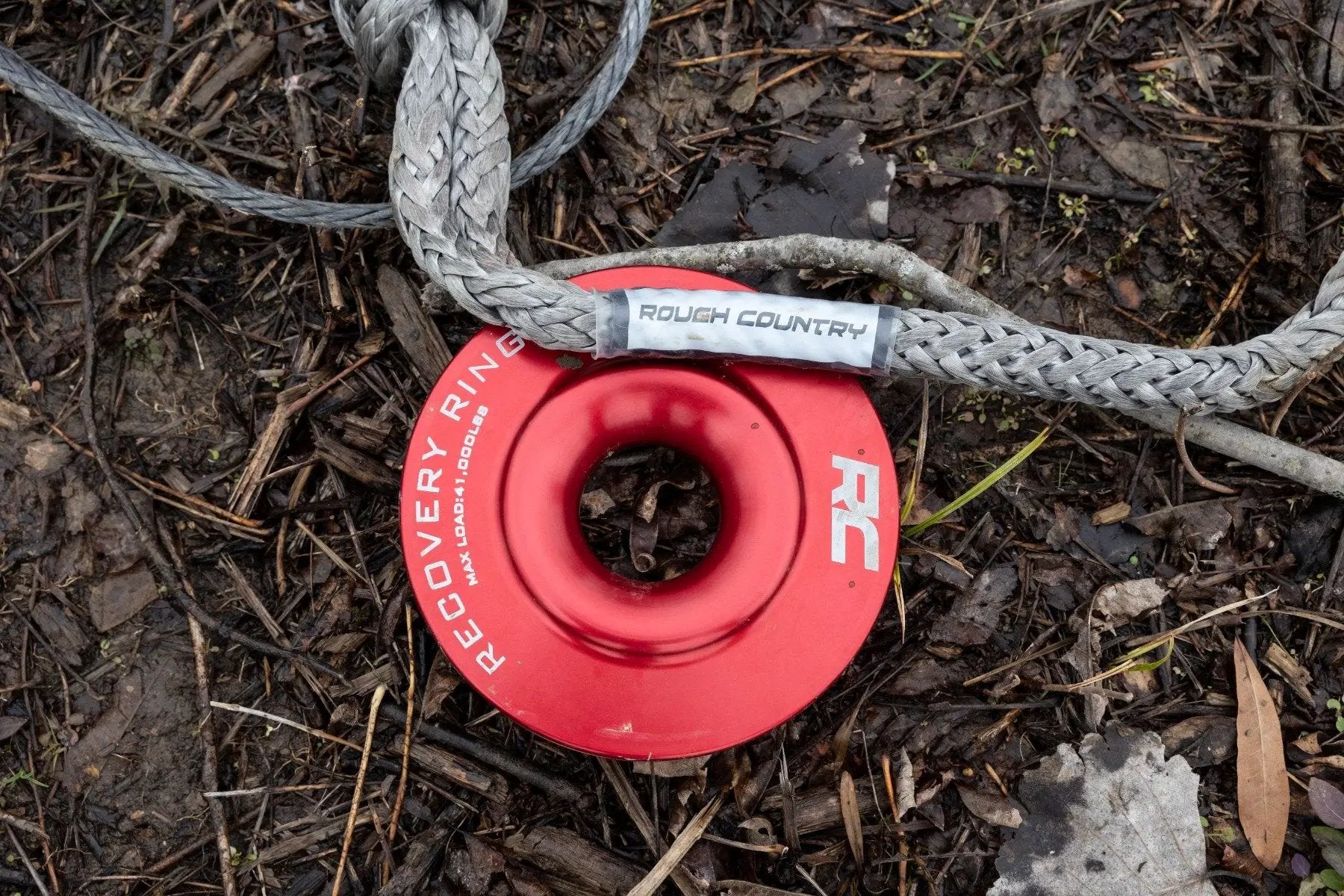Rough Country 4" Winch Recovery Ring | 41000LB Capacity by Rough Country
