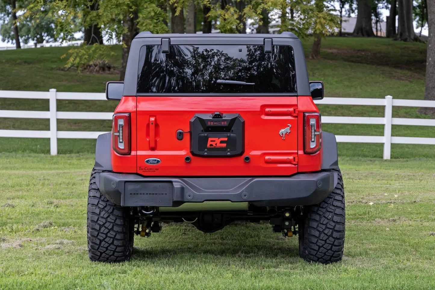 Rough Country Spare Tire Carrier Delete Kit | Ford Bronco 4WD (2021-2025) by Rough Country