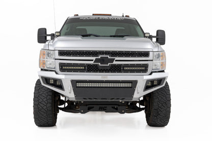 Rough Country LED Light Kit | Ditch Mount |  3" OSRAM | Wide | Chevy 1500 & Chevy/GMC 2500HD/3500HD (07-14)