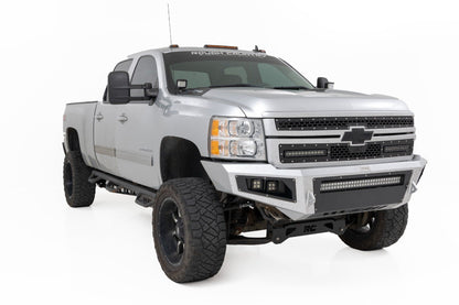 Rough Country LED Light Kit | Ditch Mount |  3" OSRAM | Wide | Chevy 1500 & Chevy/GMC 2500HD/3500HD (07-14)