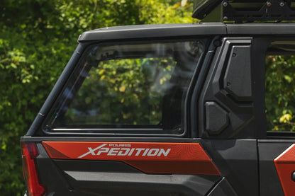 Rough Country Bed Side Rear Windows | Scratch Resistant | Polaris XPEDITION ADV 5 by Rough Country