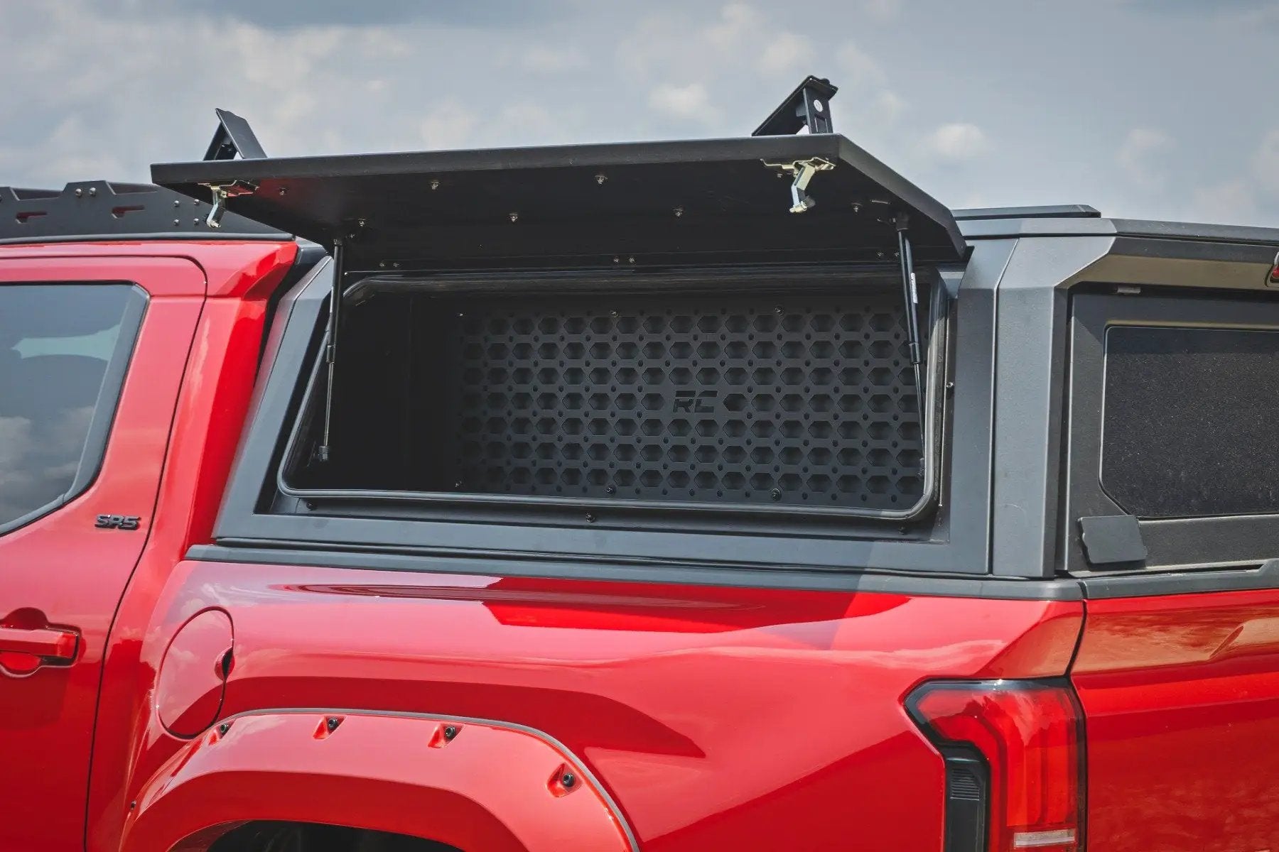 Rough Country Bed Cap Molle Panel Side Storage Bin | Drivers Side | Toyota Tacoma (24-26) by Rough Country