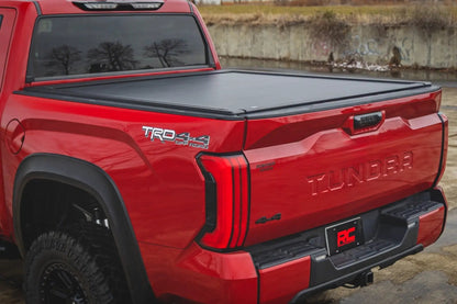 Rough Country Powered Retractable Bed Cover | 5'7" Bed | Toyota Tundra 2WD/4WD (2022-2026) by Rough Country