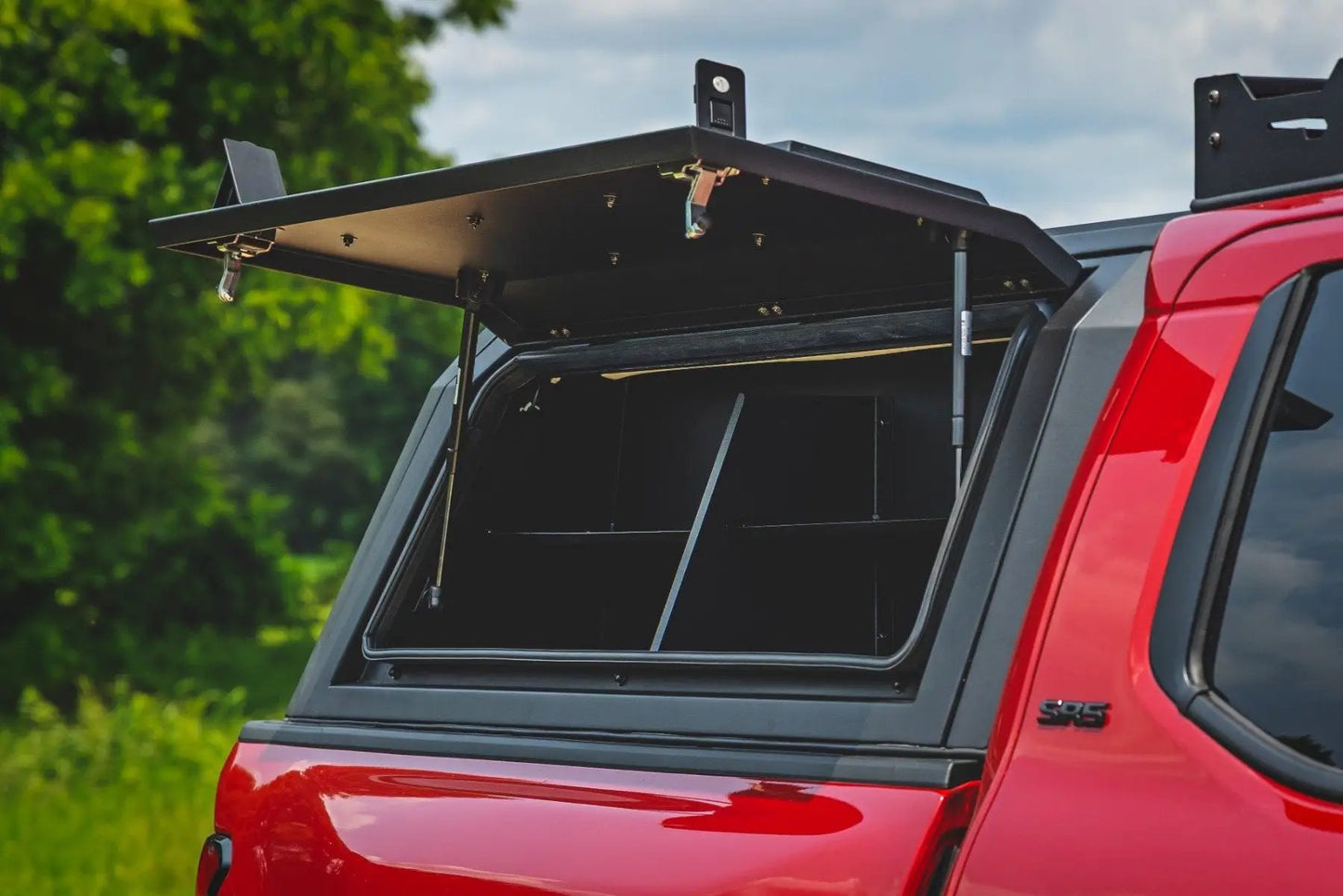 Rough Country Bed Cap Side Shelf Storage Bin | Passengers Side | Toyota Tacoma (24-26) by Rough Country