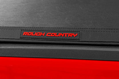 Rough Country Soft Tri-Fold Bed Cover | 5' Bed | Jeep Gladiator JT 4WD (2020-2025) by Rough Country
