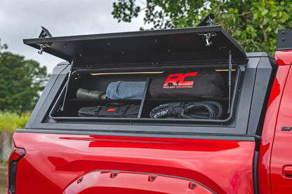 Rough Country Bed Cap Side Shelf Storage Bin | Passengers Side | Toyota Tacoma (24-26) by Rough Country