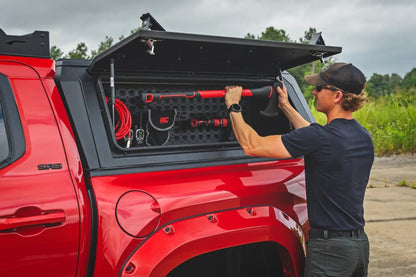 Rough Country Bed Cap Molle Panel Side Storage Bin | Drivers Side | Toyota Tacoma (24-26) by Rough Country