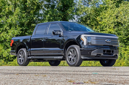 Rough Country 3/4 Inch Front Leveling Kit | Lowers Rear 1.5 Inches | Ford F-150 Lightning (22-25) by Rough Country