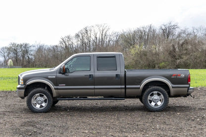 Rough Country Oval Nerf Step | Crew Cab | Black | Ford F-250/F-350 Super Duty (99-16) by Rough Country