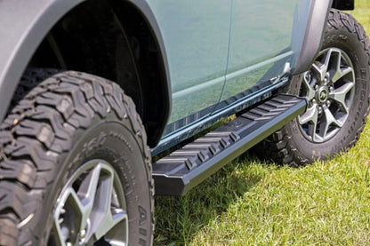 Rough Country BA2 Running Boards | Side Step Bars | 4-Door | Ford Bronco 4WD (2021-2025) by Rough Country