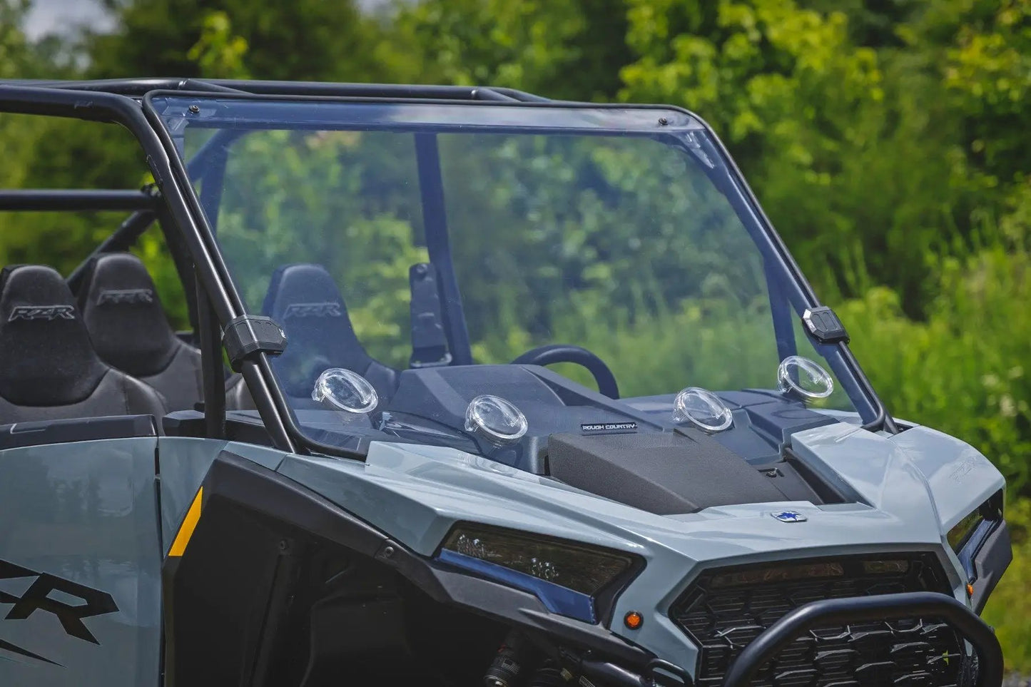 Rough Country Vented Full Windshield | Scratch Resistant | Polaris RZR XP 4 1000 by Rough Country