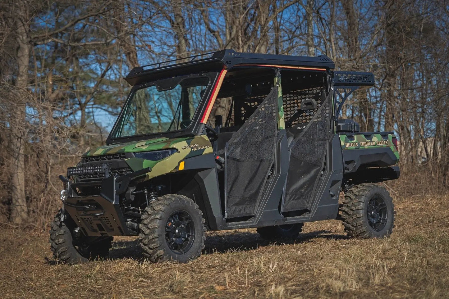 Rough Country Electric Tilt Windshield | Glass | Formed Frame | Polaris Ranger XP 1000 by Rough Country