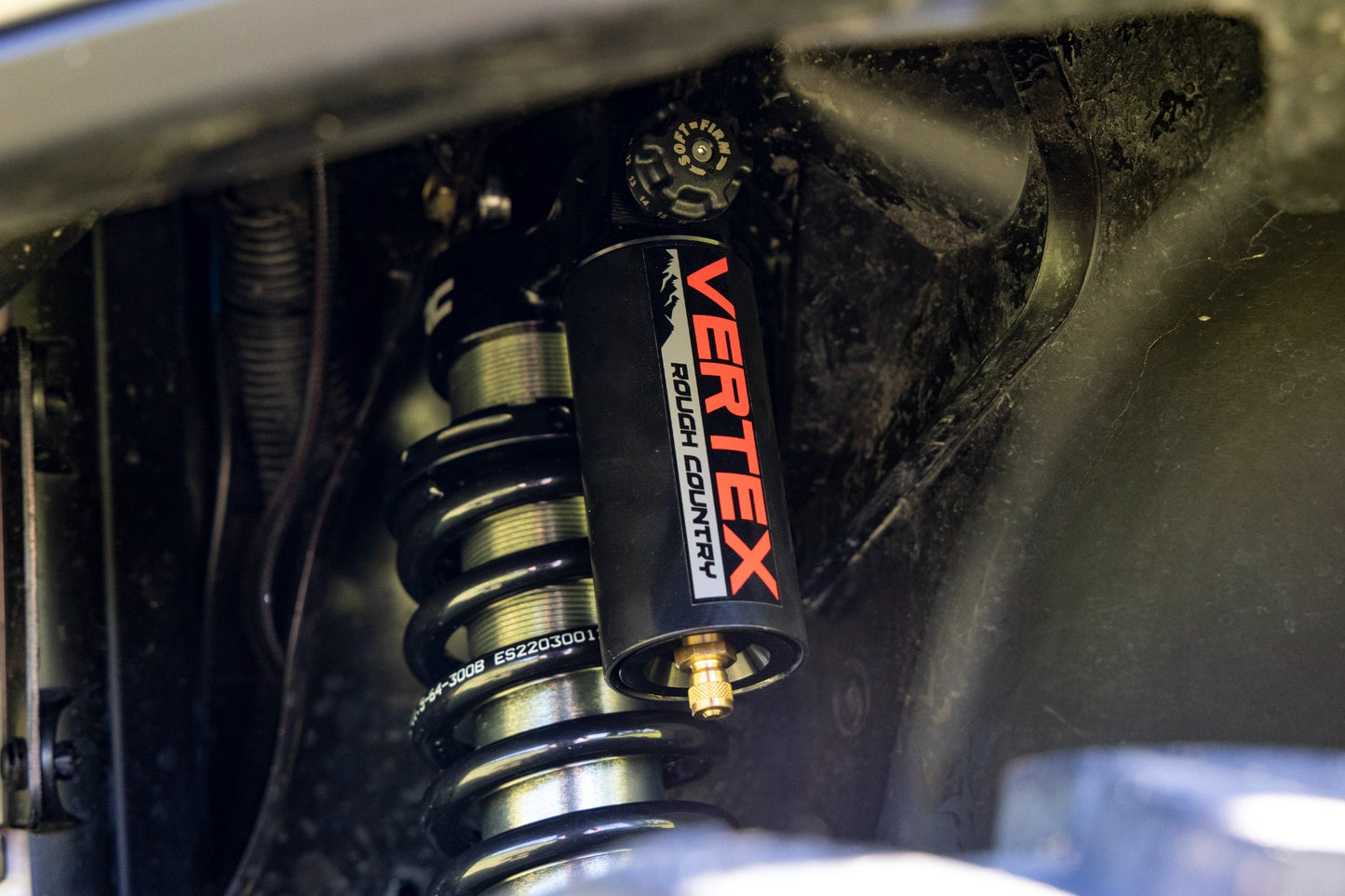 Rough Country Vertex Rear Coil Over Shock Pair | Adjustable | Can-Am Defender HD 5/HD 8/HD 9