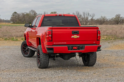 Rough Country OV2 Running Boards | Side Step Bars | Crew Cab | Chevy/GMC 1500/2500HD/3500HD (07-19 & Classic) by Rough Country