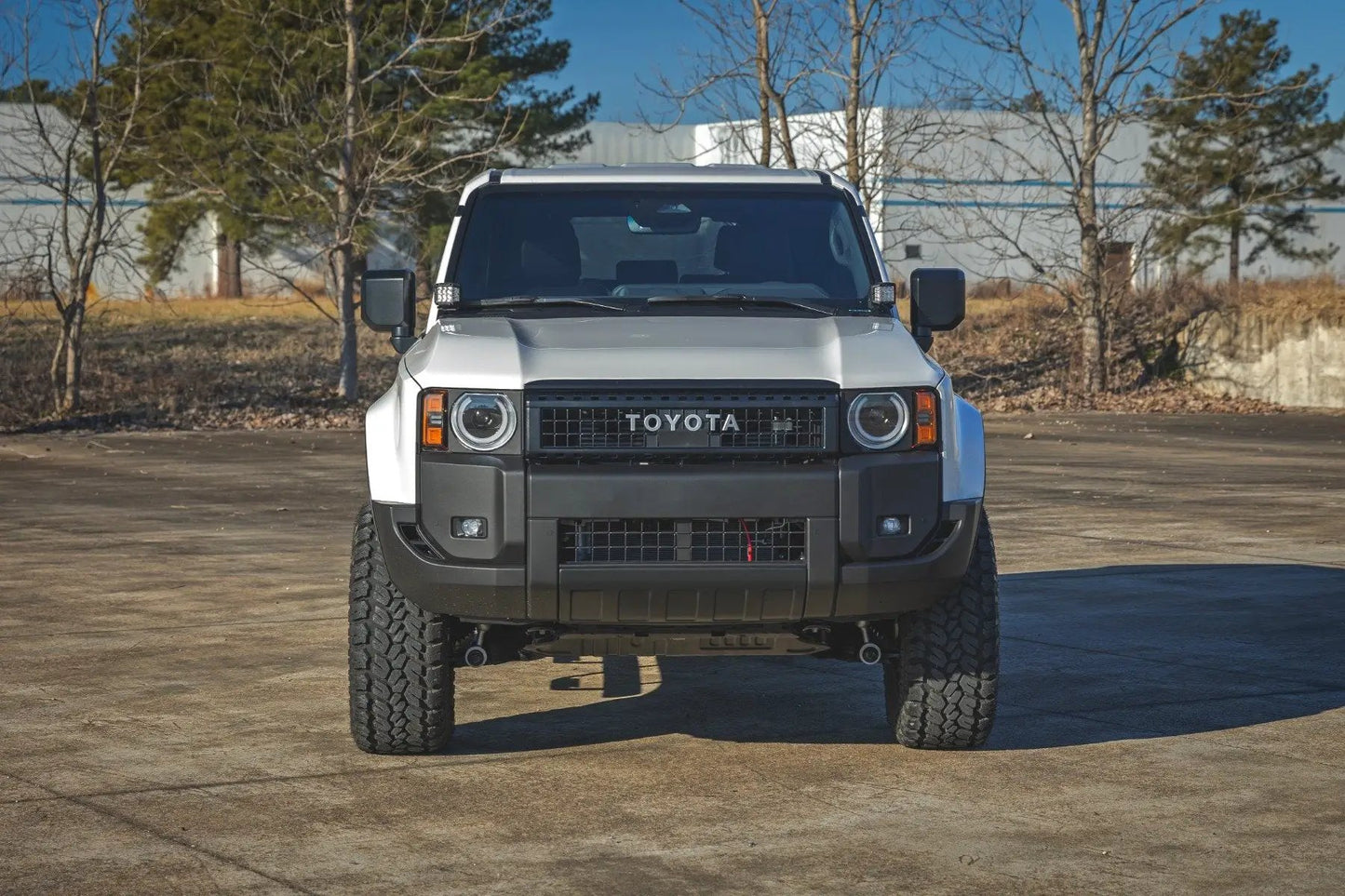 Rough Country LED Light Kit | Ditch Mount | Black Series Round | 3.5 Inch | Amber DRL | Toyota LandCruiser (2024) by Rough Country