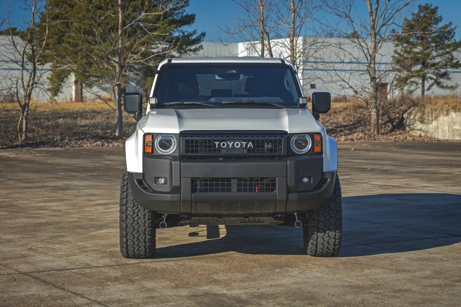 Rough Country LED Light Kit | Ditch Mount | Black Series Round | 3.5 Inch | Amber DRL | Toyota LandCruiser (2024) by Rough Country