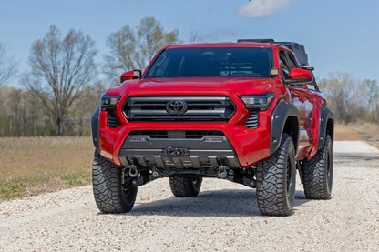 Rough Country LED Light Kit | Ditch Mount | 2" Black Pair | Flood | Toyota Tacoma (24-25) by Rough Country