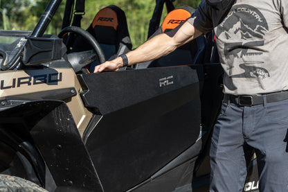Medias puertas de aluminio inferiores | Traseras | Polaris RZR XP 4 1000/RZR XP 4 Turbo S