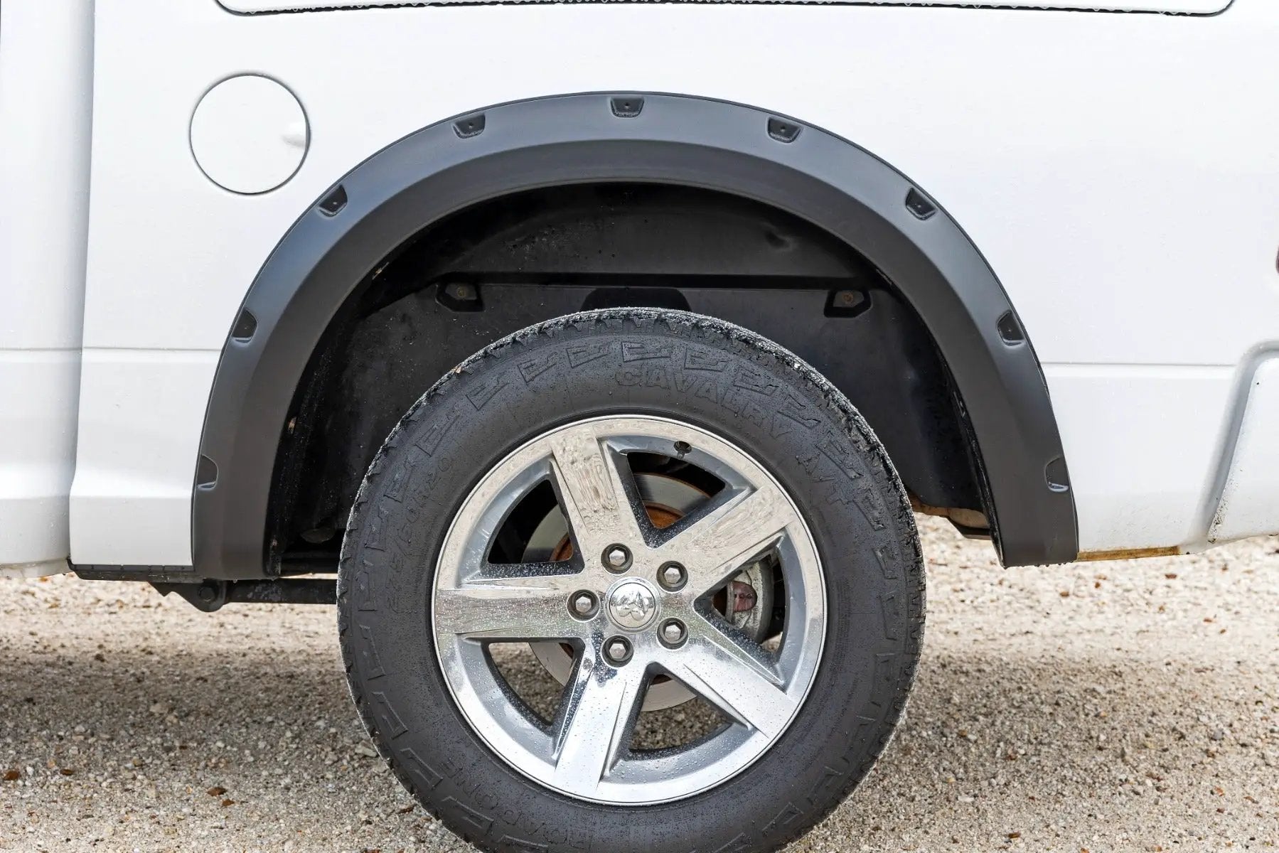 Rough Country Pocket Fender Flares | PS2 Bright Silver Metallic | Ram 1500 2WD/4WD (2009-2018 & Classic) by Rough Country