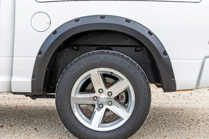 Rough Country Pocket Fender Flares | PX8 Black Crystal | Ram 1500 2WD/4WD (2009-2018 & Classic)