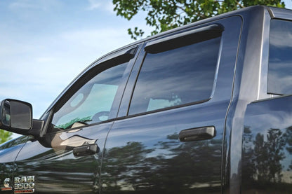 Rough Country Side Window Deflectors | Tape On Rain Guard | Ram 1500 (09-18)/2500 (10-26) by Rough Country