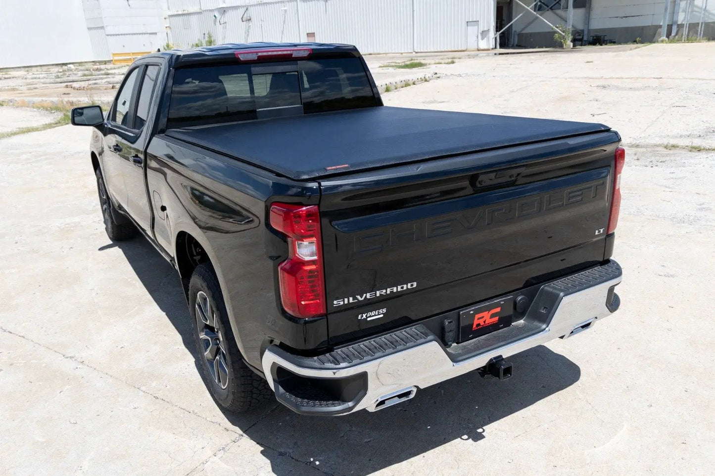 Rough Country Soft Roll Up Bed Cover | 6'7" Bed | Chevy/GMC Sierra 1500 (19-26)/Silverado 1500 (19-26) by Rough Country