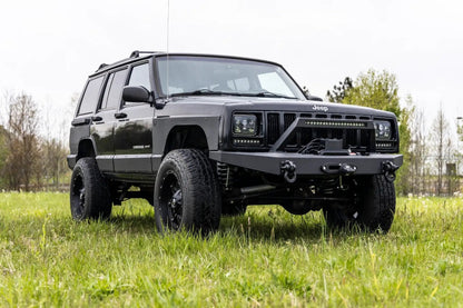 Rough Country 8 Inch Black Series LED Light Bar | Single Row | Pair by Rough Country
